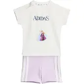 Adidas Trainingspak 'Disney Die Eiskönigin' blauw / lichtblauw / lavendel / wit