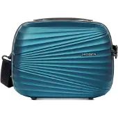 Pactastic beauty case Collection 02 Beauty Case Turquoise Metallic blauw