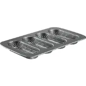 Westmark Mini-baguetteplaat Zilver zilver Staal Bakvorm