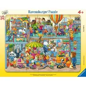 Ravensburger Puzzel voor kinderen: Dierenspeelgoedwinkel