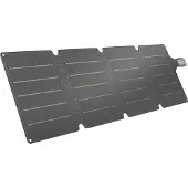 HOMCOM -zonnelader-ETFE, EVA-89,8x27,9x1cm-grijs