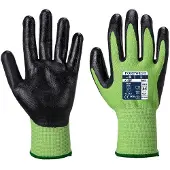 Portwest Green Cut Glove - Nitrile Foam
