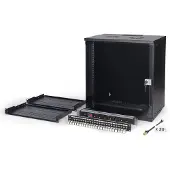 Digitus DN-49207-SET SOHO Pro netwerkset, 483 mm (19") - 12U, 540 x 400 mm (B x D)