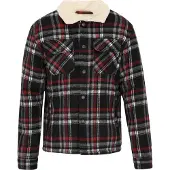 Dreimaster Tussenjas 'Vintage' grijs / rood / zwart