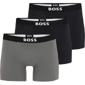 BOSS Boxershorts donkerblauw / grijs / zwart / wit