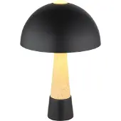 Globo Unieke tafellamp Paulin Ø 25cm zwart