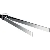 Emco Loft tweearmige handdoekhouder 41cm Chroom
