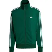 Adidas Sweatvest 'Firebird' donkergroen / wit