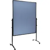 Legamaster Vrijstaand prikbord PREMIUM PLUS Blauw, grijs 150 x 120 cm