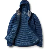 Rab - Donsjassen - Cirrus Flex Hoody Graphene voor Heren - Maat XL - Grijs