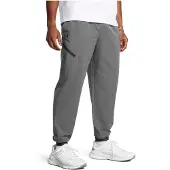 Under Armour Unstoppable Woven Trainingsbroek Donkergrijs Zwart