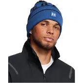 Under Armour Halftime Pom Beanie Blauw