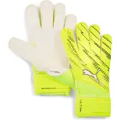 Puma ULTRA Play keepershandschoenen, Zwart/Geel, Maat 6