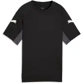 Puma Functioneel shirt 'Individual LIGA' donkergrijs / zwart / wit