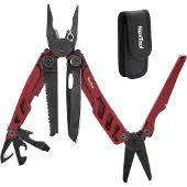 Nextool Flagship Pro – Multitool 16-in-1 – Rood RVS – Robuust & Veelzijdig
