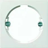 Gira 066003 Afdekking lichtsignaal, systeem 55, zuiverwit, glanzend