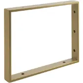 Sapho Steunbeugel 35x28x4cm, gelakt staal, mat goud