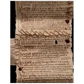 Weta Workshop The Hobbit Mini Replica The Burglar Contract of Bilbo Baggins Replica: down-scaled