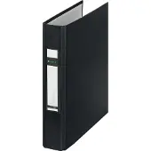 Esselte Leitz ringband Standaard, DIN A5, zwart, rug 37 mm, 2-rings D-mechaniek