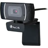 NGS XPRESSCAM1080 2 MP (2 Mpx), Webcam, Zwart