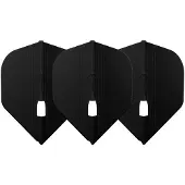 L-Style Champagne Flight Kami L1 Standard Black - Dart Flights