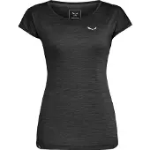 Salewa T-Shirt Women Puez Melange Dry W S/S Tee Black Out Melange-XXS