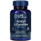 Life Extension - Acetyl-L-carnitine, 500 mg - 100 capsules