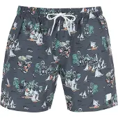 BOSS Zwembroek met All-over motief Model 'PIRANHA'