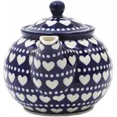 Bunzlau Castle Theepot Blue Valentine (900 ml)