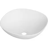 Ink Tekno Opzetwastafel 42x42cm Keramiek - Mat Wit - 8718835039417 - Rond, Vierkant - Wastafels, Opzetwastafels