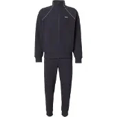 BOSS Joggingpak nachtblauw / wit