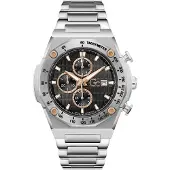 Gc Analoog horloge 'IdolSport' rose-goud / zwart / zilver