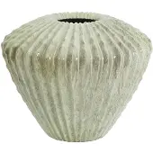 Light & Living vaas CACTI van steen met glans mintgroen - Ø55x45 cm