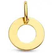 The Jewelry Collection Geelgouden Hanger letter O 4023466