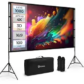 Lunaro Projectiescherm met Statief 100 inch – Projectiescherm – Beamer