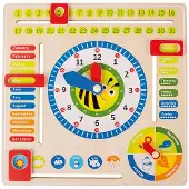 Small Foot - Educational Board Date, Time & Season ENG
