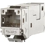 METZ CONNECT 130910KI RJ45-inbouwmodule Keystone CAT 6A 1 stuk(s)