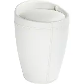 Wenko badkamerkruk Candy 2 in 1 20 liter 50,5 cm ABS grijs
