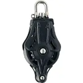 WICHARD Simple Swivel Shackle Becket Bearing Pulley Zilver 35 mm