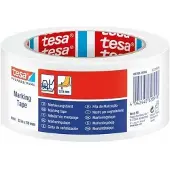TESA Wit PVC Waarschuwingstape 50mm x 33m - Veiligheid Eerst