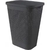 Curver PURE Wasmand 55L Donkergrijs