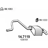ASSO 14.7119 Einddemper