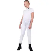 QHP Rijbroek Kae Junior White - 128