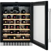 AEG SWE66001DG wijnkoeler Ingebouwd Zwart 52 fles(sen)