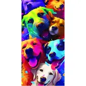 Cotton World XXL Strandlaken 100x180cm Sneldrogend Microvezel Honden