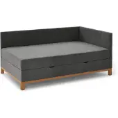 Meise Santos studio bank incl. bedbodem en pocketveringmatras stof Thor