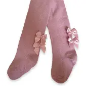 In Control - Satijnen Strikjes - ANTIQUE PINK - 62/68