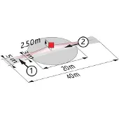 B.E.G. PIR Bewegingssensor | Plafond Opbouw IP54 24m Wit | 92442