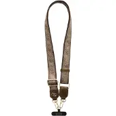 ILike Crossbody Koord PU 4G Metal Logo - Bruin