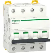 Schneider Electric Acti9 Ic60N 4P B2A Aardlekschakelaar - A9F73402